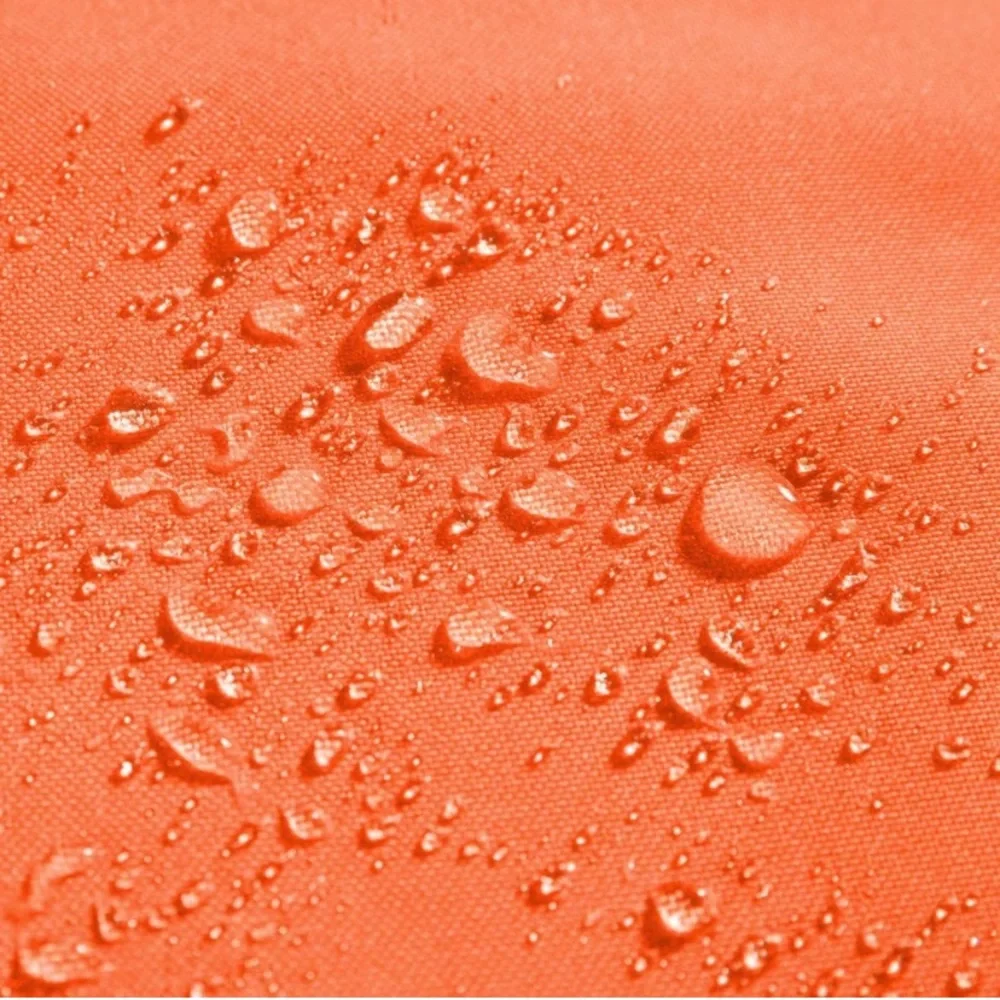 Luxury Home | Tangerine Orange Outdoor Water Resistant Throw Pillow Covers